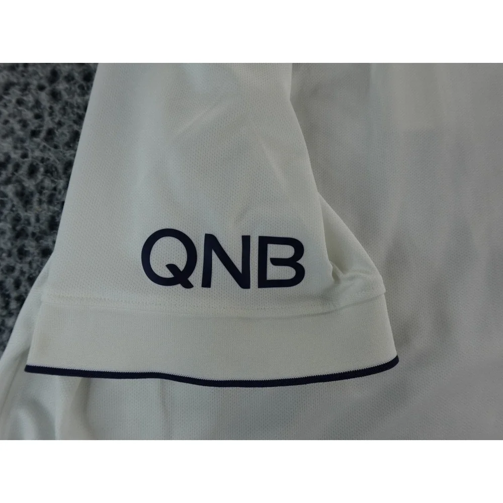 Paris Saint Germain PSG‎ Nike Dri Fit Soccer Jersey White Navy Blue Authentic L